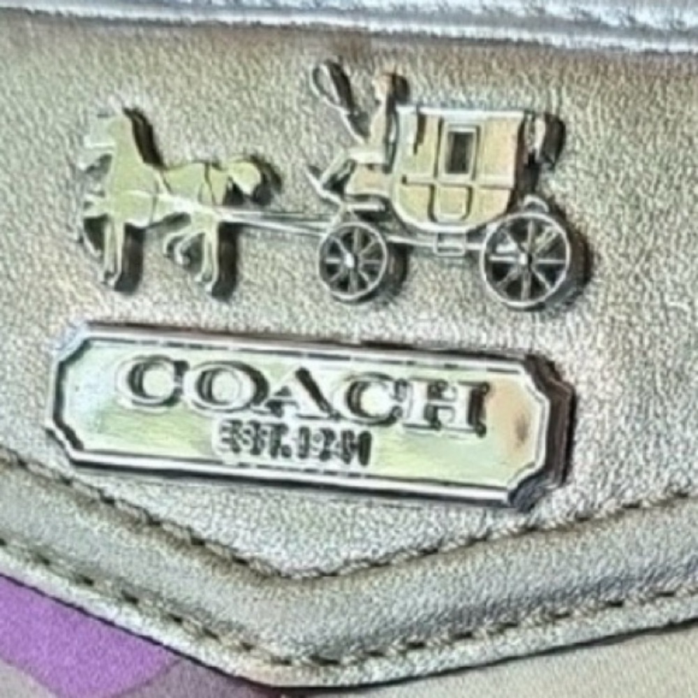 Coach Optic C's. Sateen wallet - Picture 2 of 5